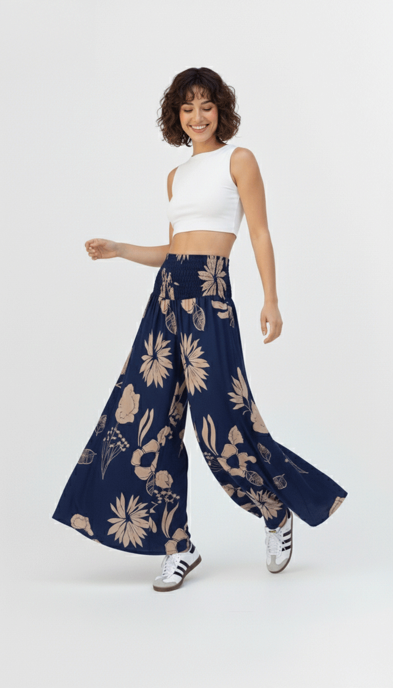 Nuevo: Pant Palazzo Renacer