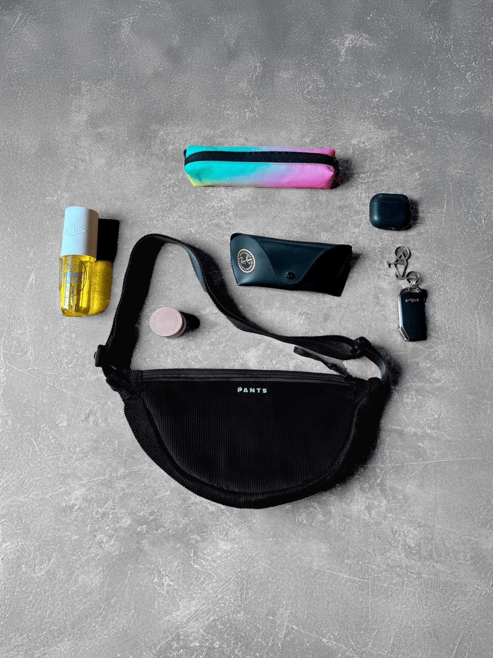 🍌 Banana Bag · Corduroy 🐘 Negra - Pantsforlove Pantalones anchos, pantalones yoga