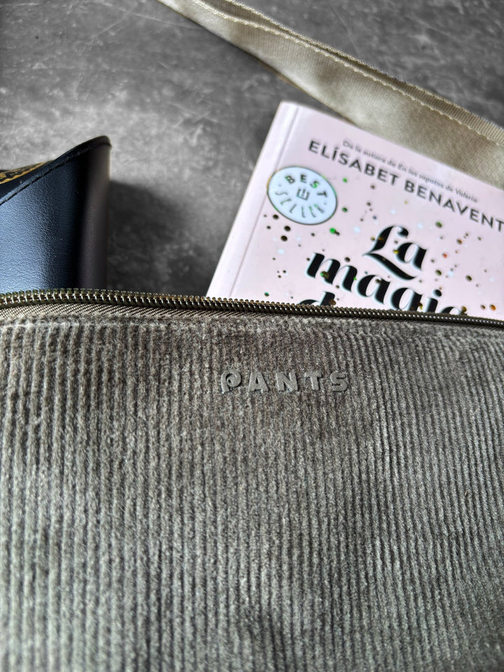 🍌 Banana Bag · Corduroy 🐘 Verde - Pantsforlove Pantalones anchos, pantalones yoga