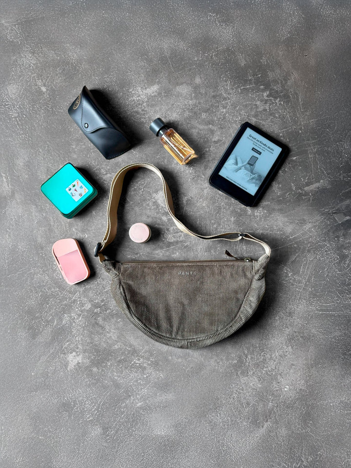 🍌 Banana Bag · Corduroy 🐘 Verde - Pantsforlove Pantalones anchos, pantalones yoga