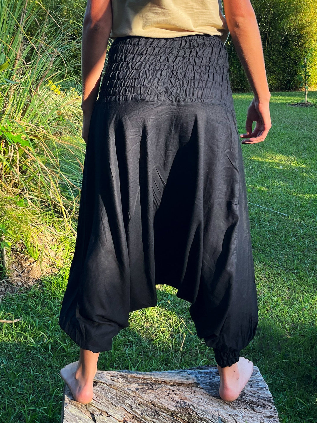 Boho Vana Negro - Pantsforlove Pantalones anchos, pantalones yoga