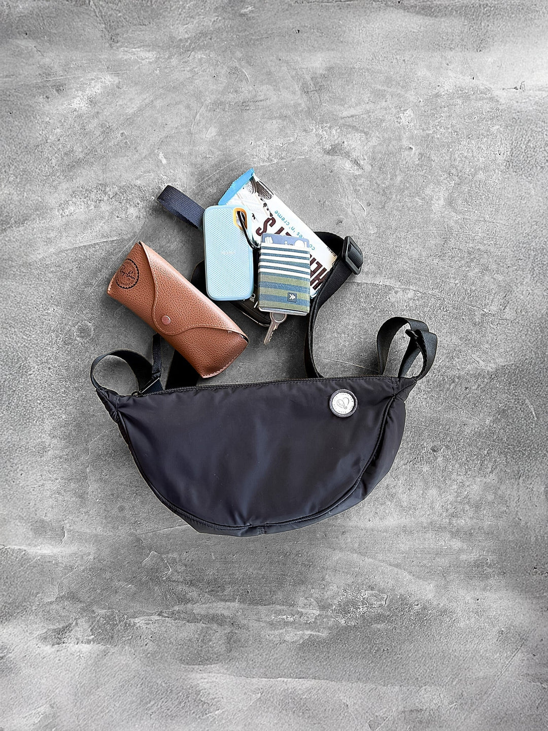 Bolso Banana Bag Negra - Pantsforlove Pantalones anchos, pantalones yoga