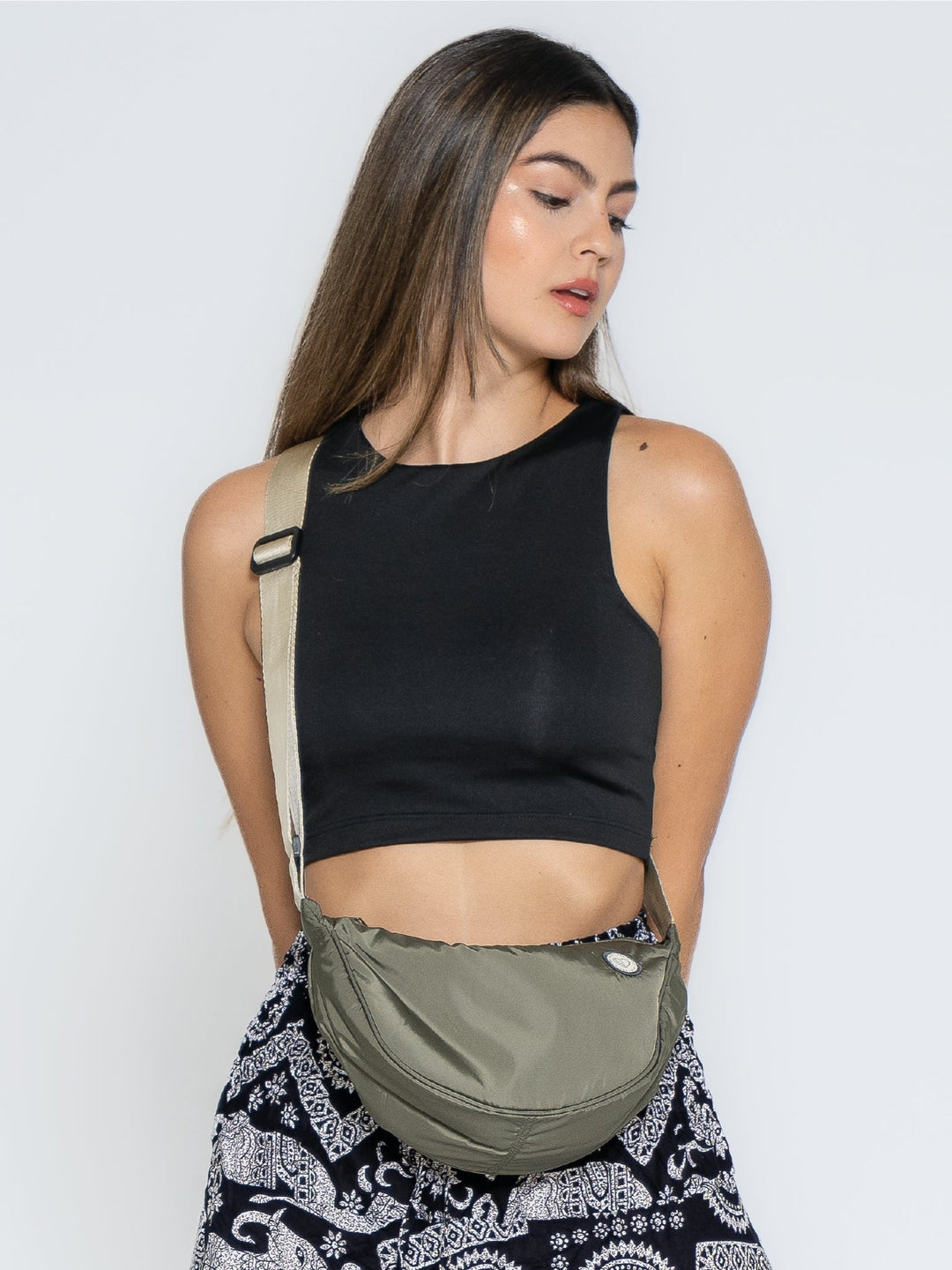 Bolso Banana Bag Verde - Pantsforlove Pantalones anchos, pantalones yoga