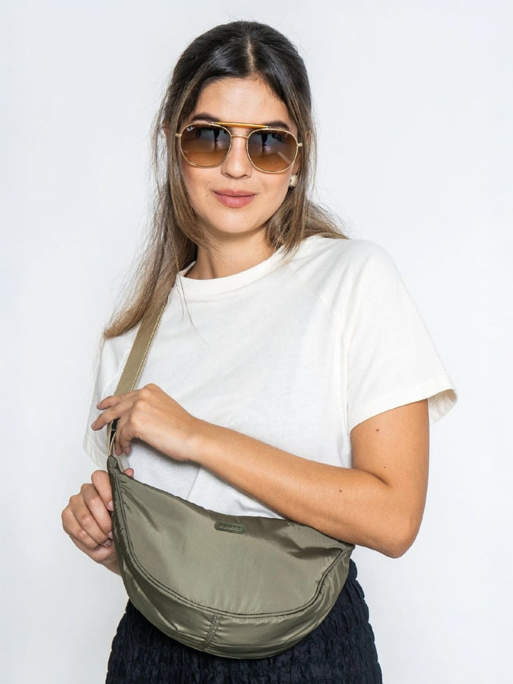 Bolso Banana Bag Verde - Pantsforlove Pantalones anchos, pantalones yoga