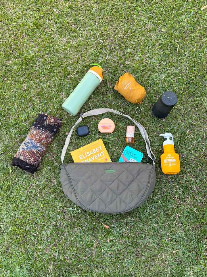 NUEVA: Banana Bag Mundo Verde Oscura - Pantsforlove Pantalones anchos, pantalones yoga