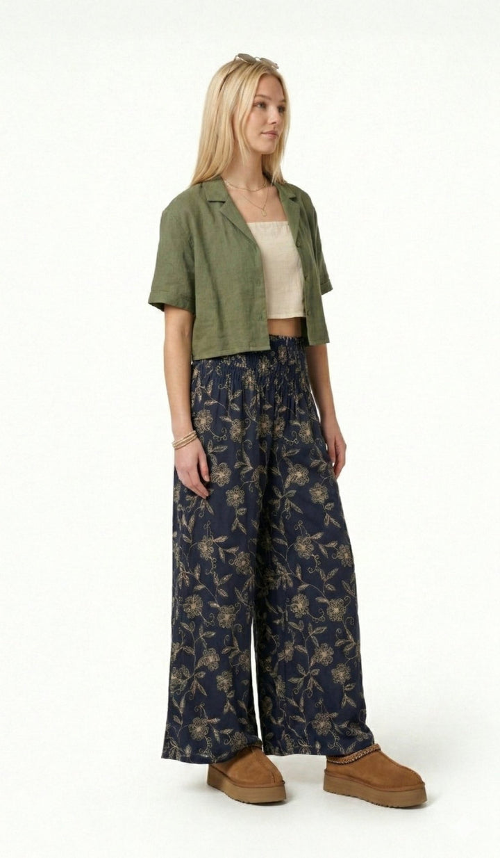 Nuevo: Palazzo Silvestre Azul - Pantsforlove Pantalones anchos, pantalones yoga