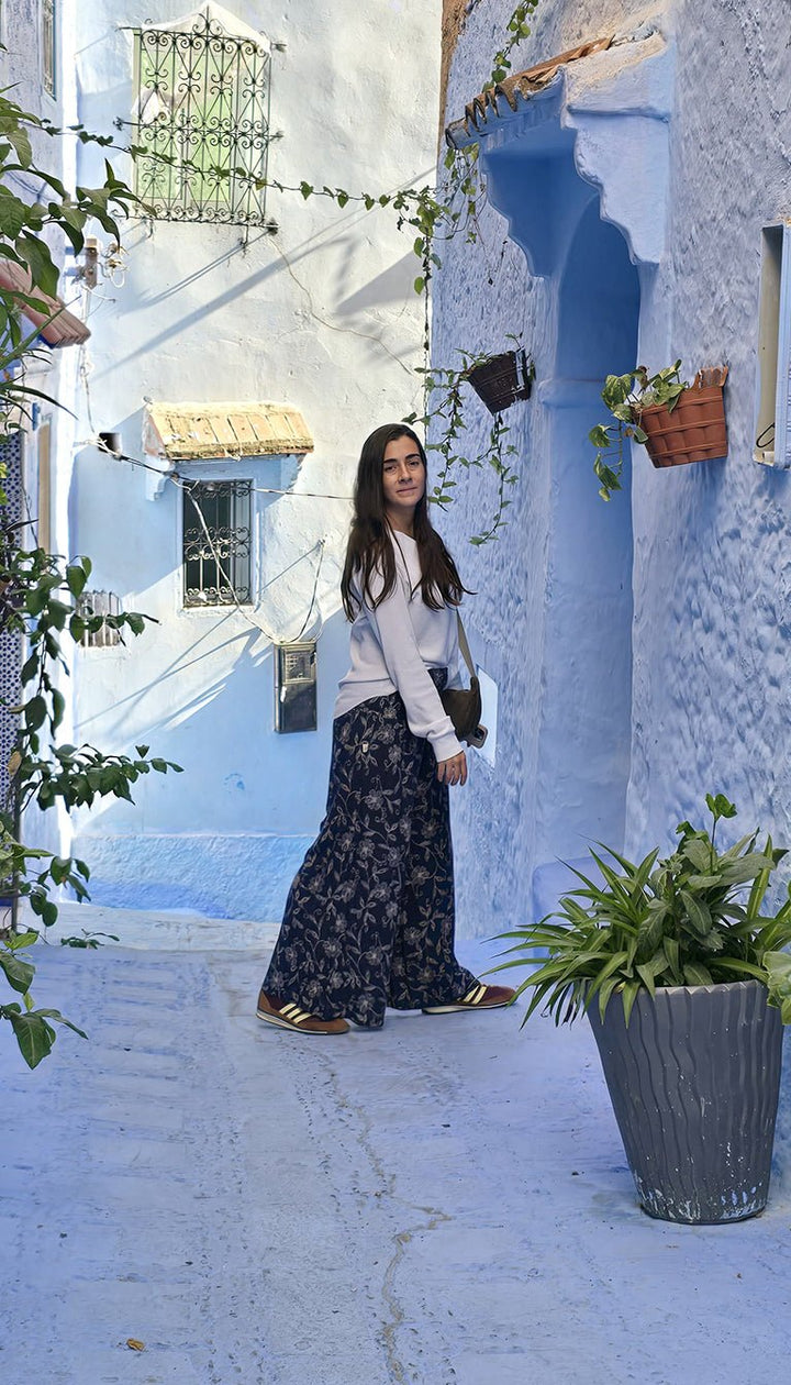 Nuevo: Palazzo Silvestre Azul - Pantsforlove Pantalones anchos, pantalones yoga