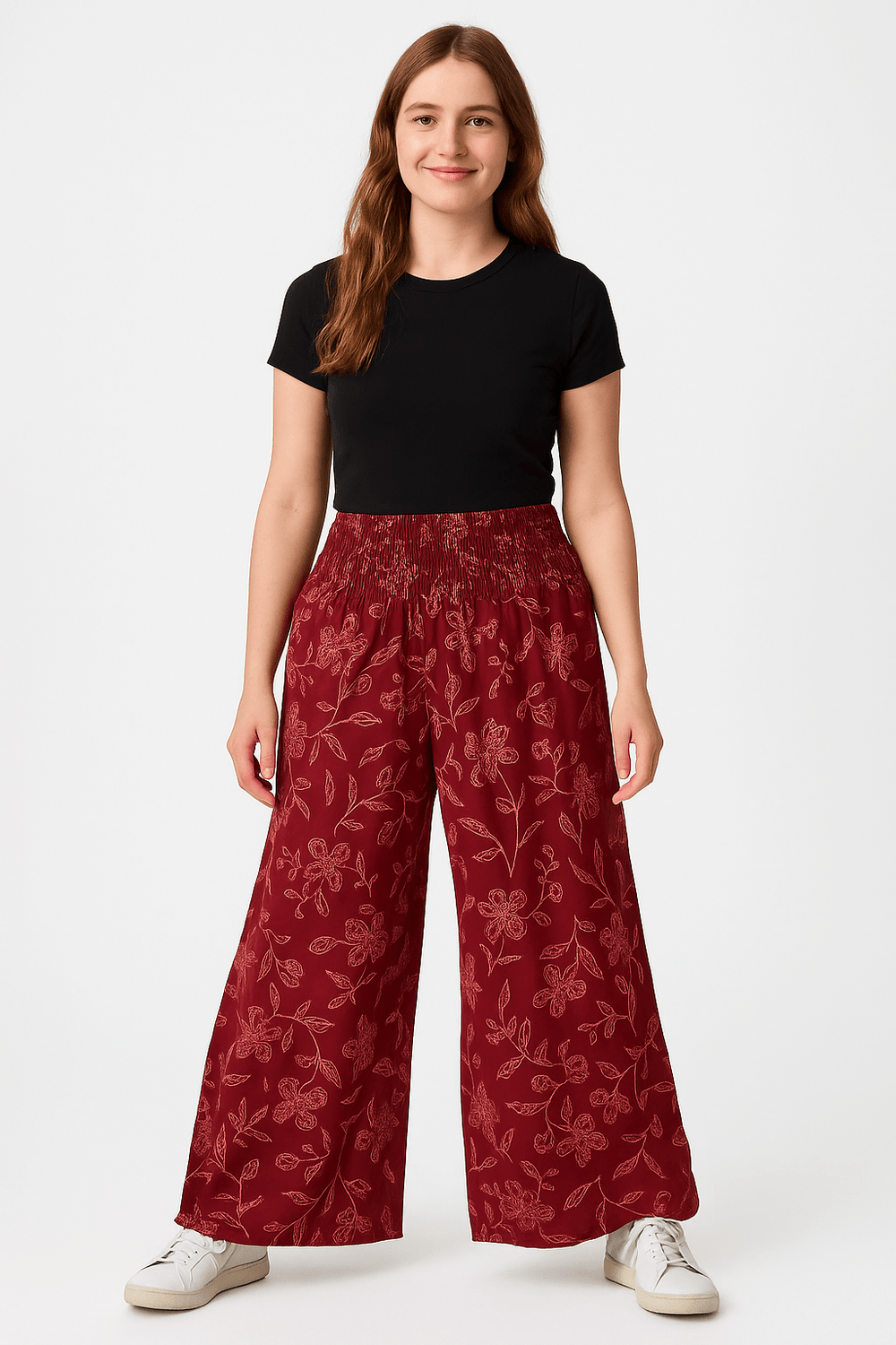 Nuevo: Palazzo Silvestre Rojo - Pantsforlove Pantalones anchos, pantalones yoga