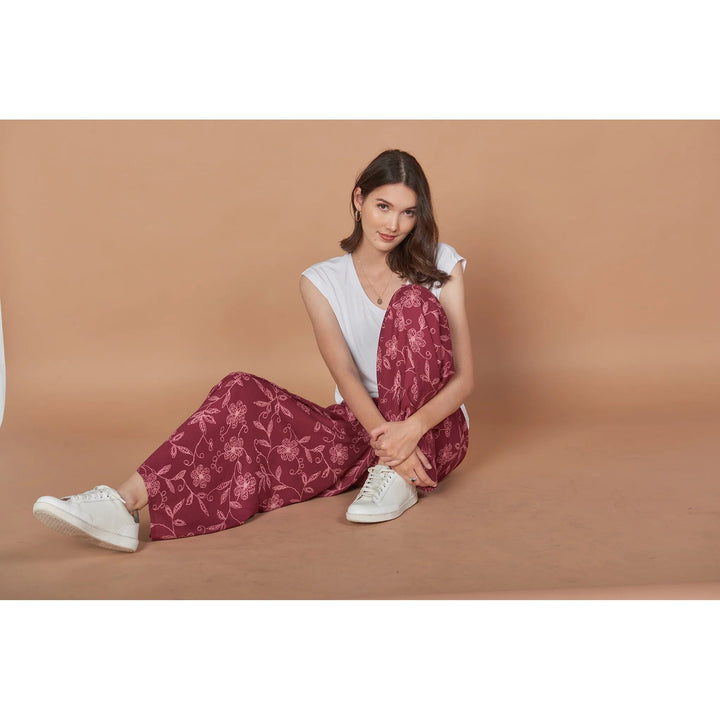 Nuevo: Palazzo Silvestre Rojo - Pantsforlove Pantalones anchos, pantalones yoga
