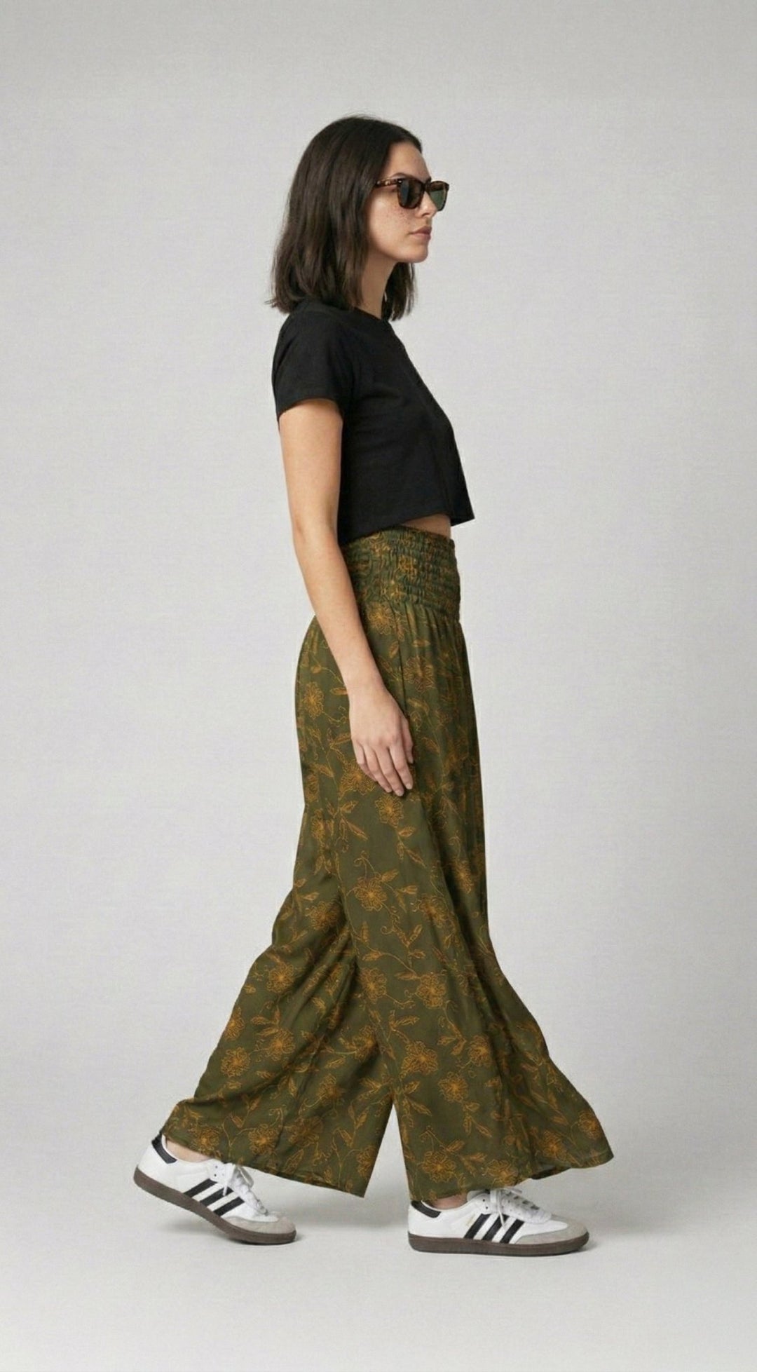 Nuevo: Palazzo Silvestre Verde - Pantsforlove Pantalones anchos, pantalones yoga