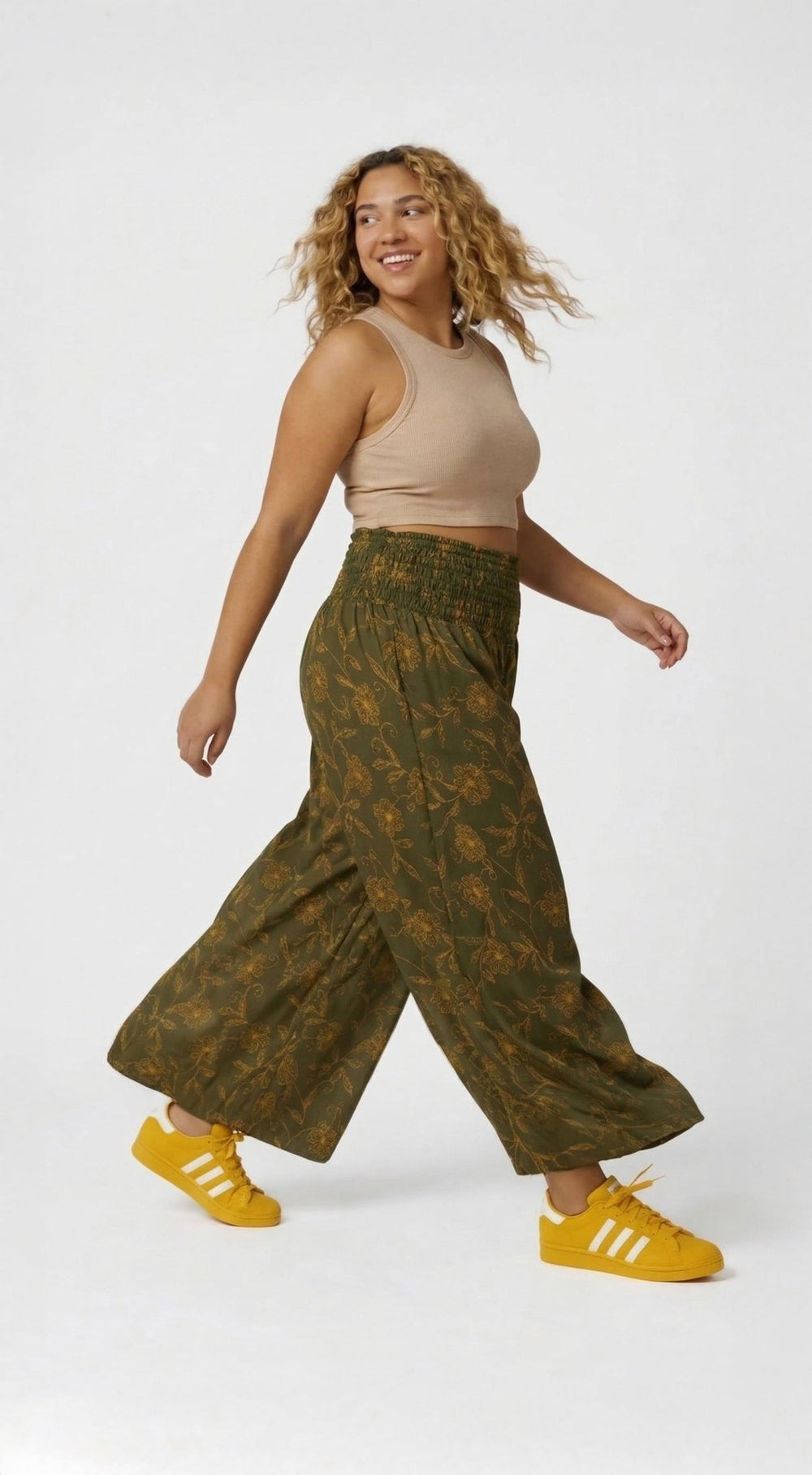 Nuevo: Palazzo Silvestre Verde - Pantsforlove Pantalones anchos, pantalones yoga