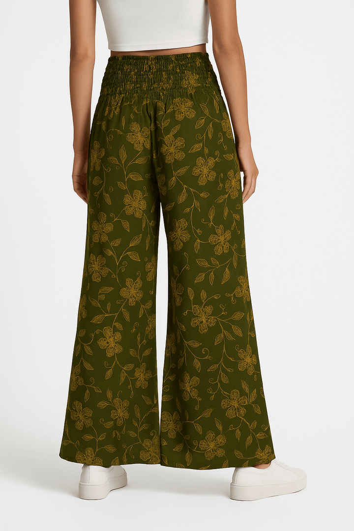 Nuevo: Palazzo Silvestre Verde - Pantsforlove Pantalones anchos, pantalones yoga