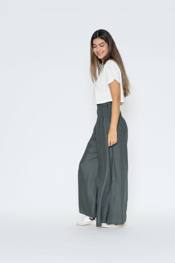 Pantalón Palazzo Gris