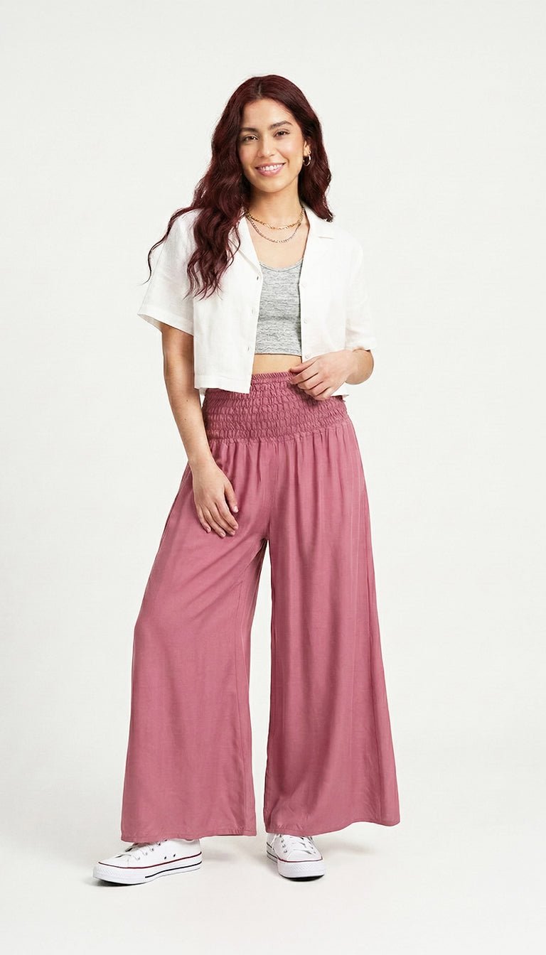 NUEVO: Pantalón Palazzo Magenta - Pantsforlove Pantalones anchos, pantalones yoga