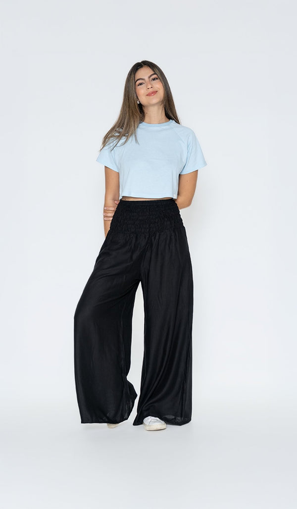 Pantalón Palazzo Negro