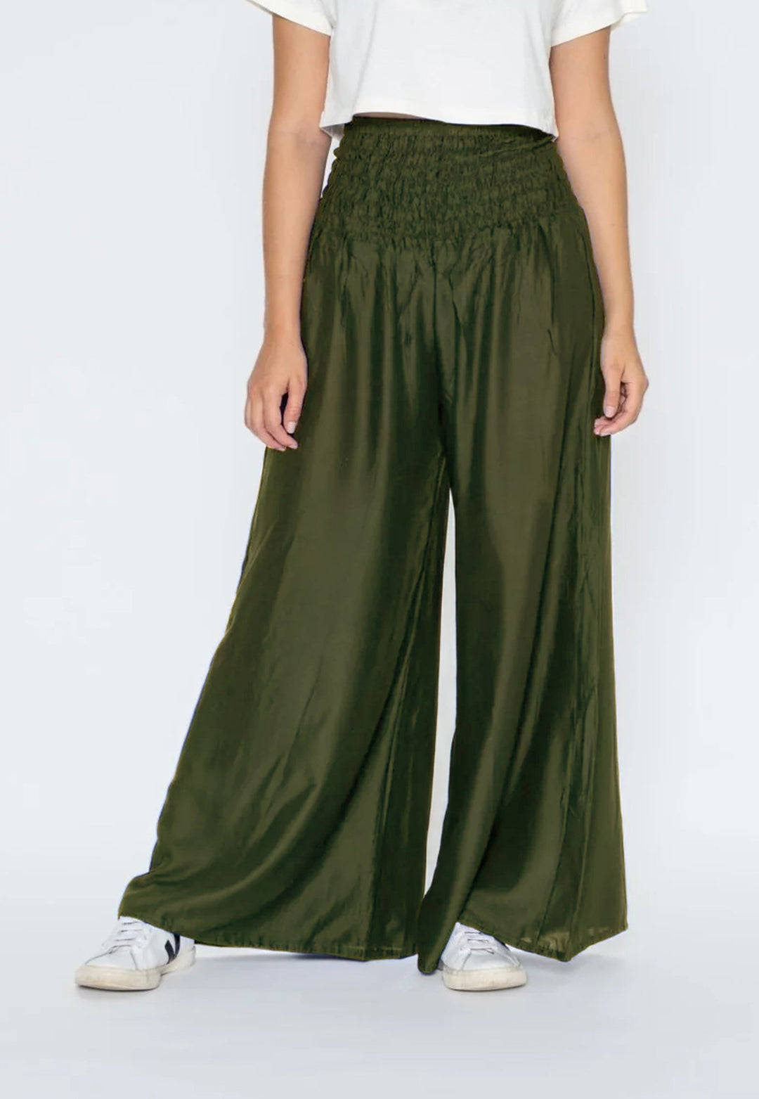 NUEVO: Pantalón Palazzo Verde - Pantsforlove Pantalones anchos, pantalones yoga