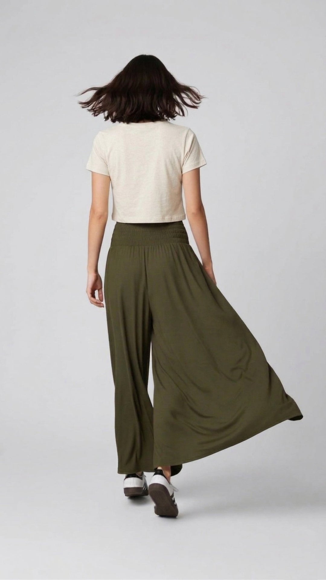 NUEVO: Pantalón Palazzo Verde - Pantsforlove Pantalones anchos, pantalones yoga