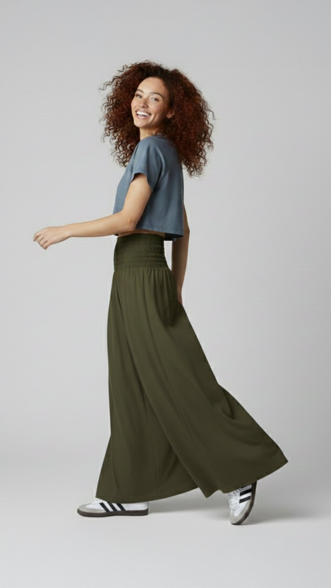 NUEVO: Pantalón Palazzo Verde - Pantsforlove Pantalones anchos, pantalones yoga