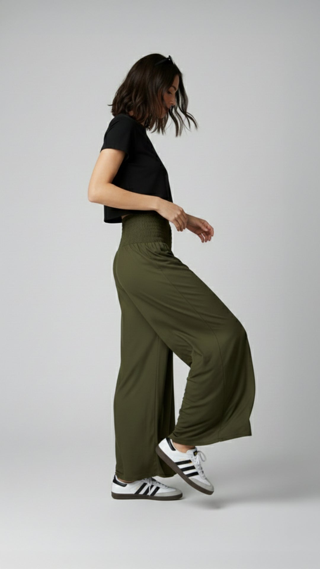 NUEVO: Pantalón Palazzo Verde - Pantsforlove Pantalones anchos, pantalones yoga