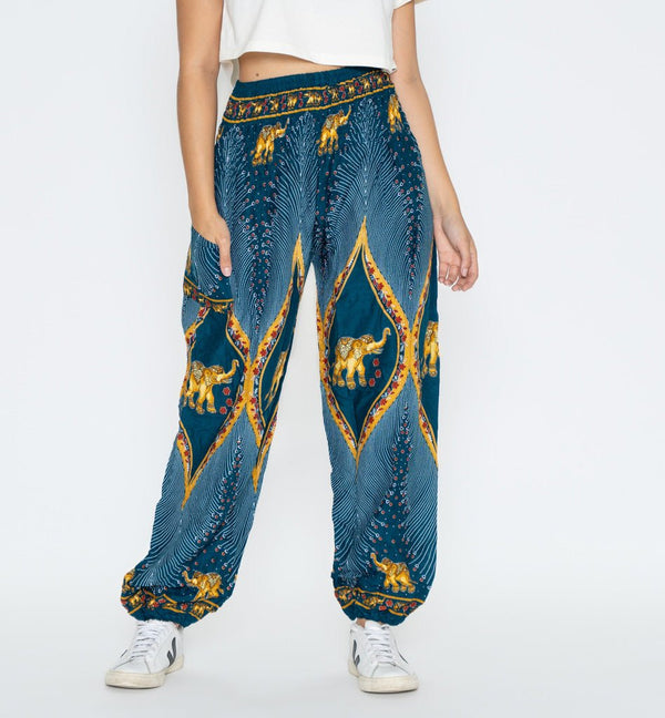 Pantalón Japa Azul Menta