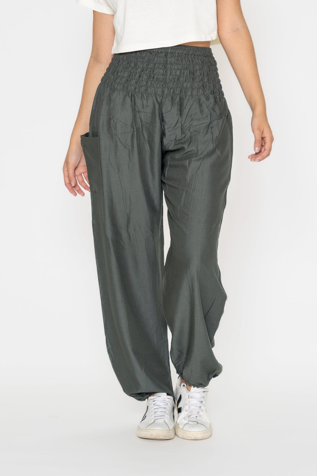 Pantalón Vana Gris - Pantsforlove Pantalones anchos, pantalones yoga