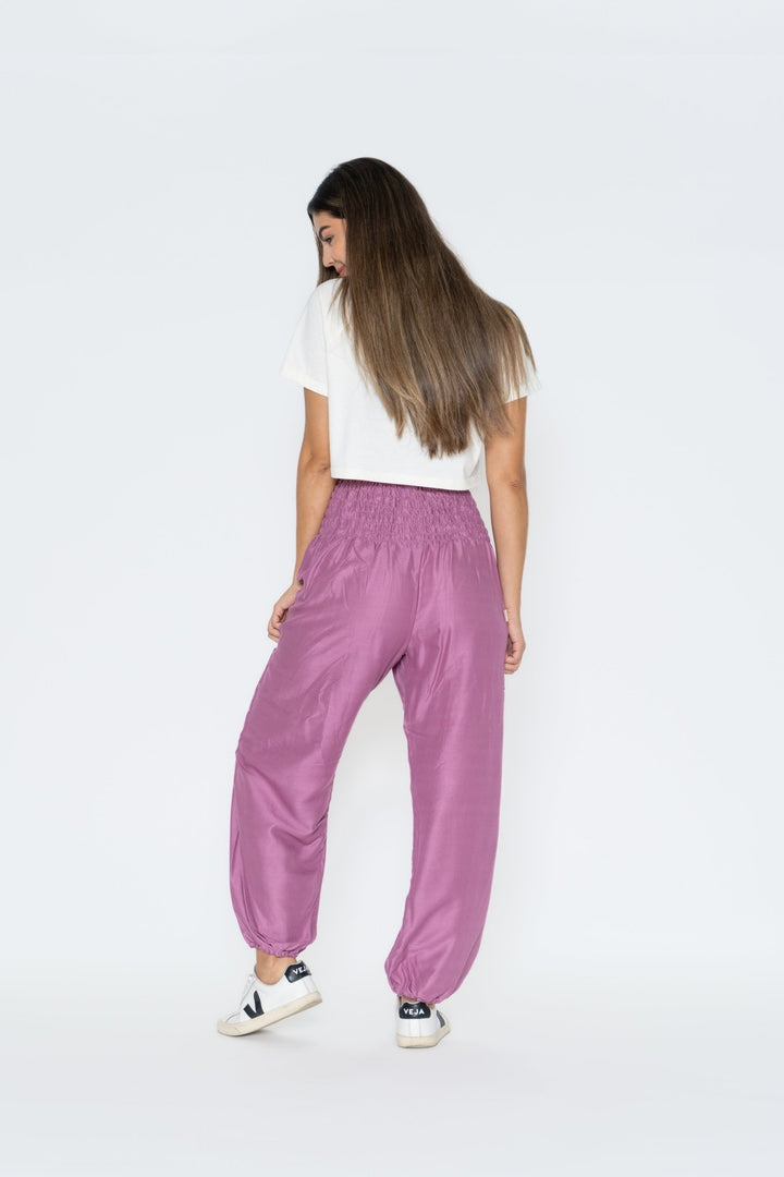 Pantalón Vana Magenta - Pantsforlove Pantalones anchos, pantalones yoga