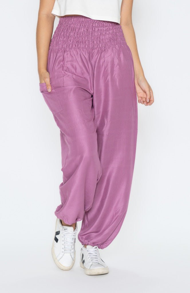 Pantalón Vana Magenta - Pantsforlove Pantalones anchos, pantalones yoga