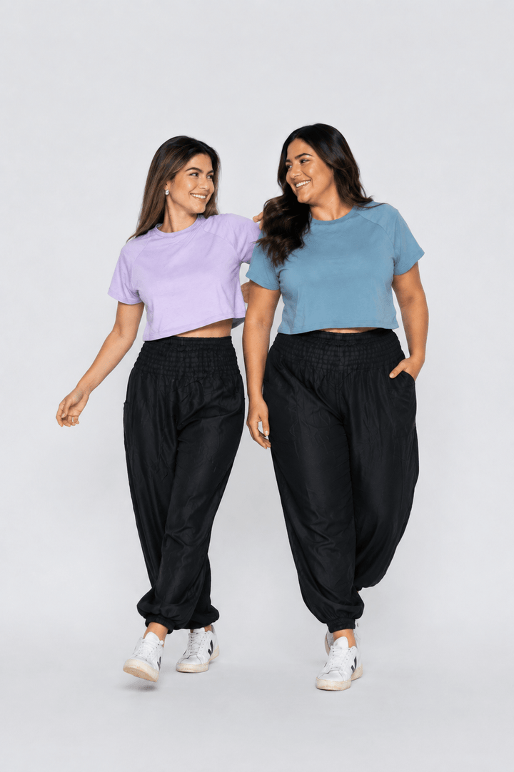 Pantalón Vana Negro - Pantsforlove Pantalones anchos, pantalones yoga