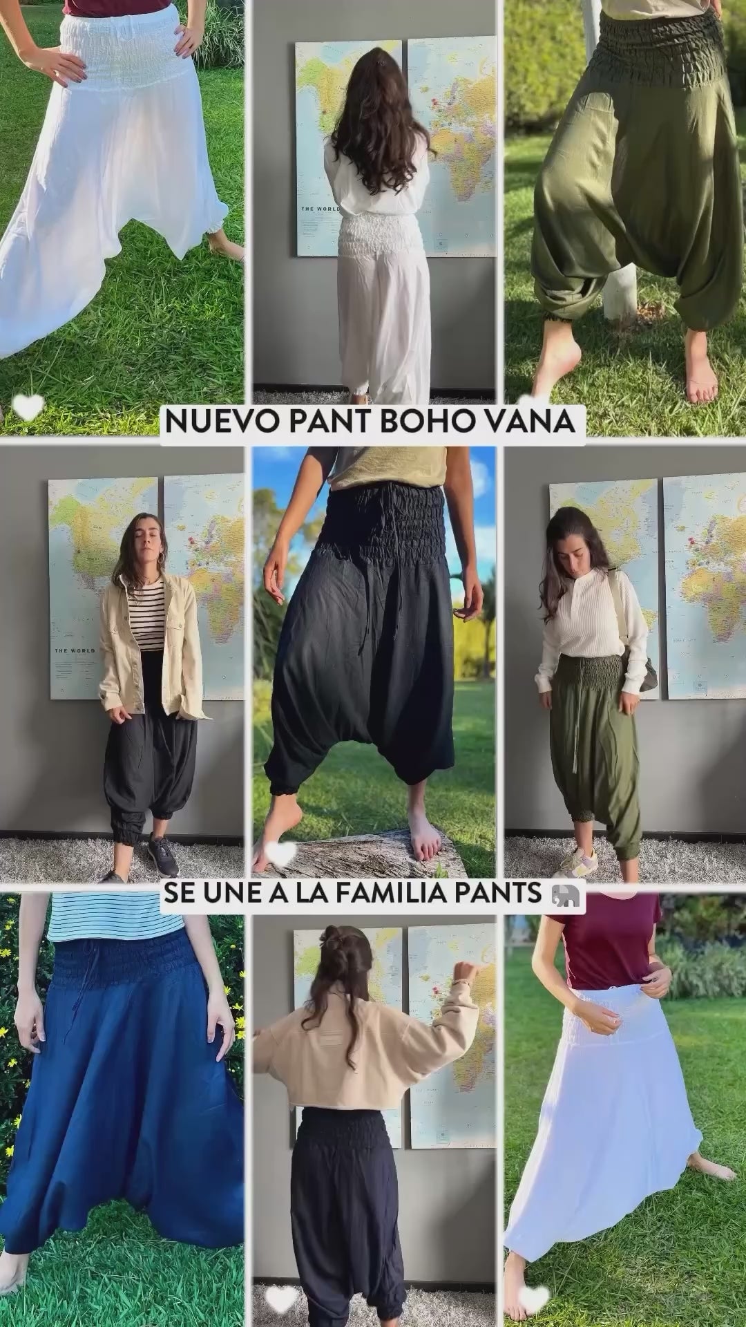 Pantalón Boho Vana Negro