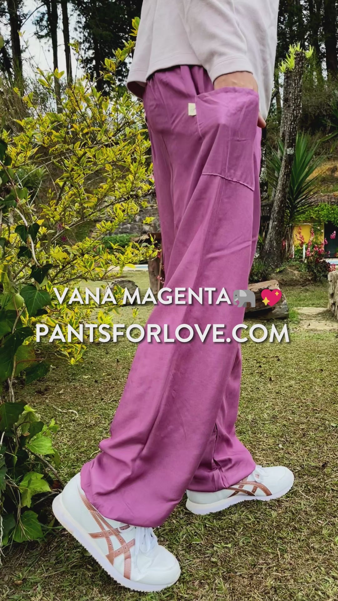 Pantalón Vana Magenta