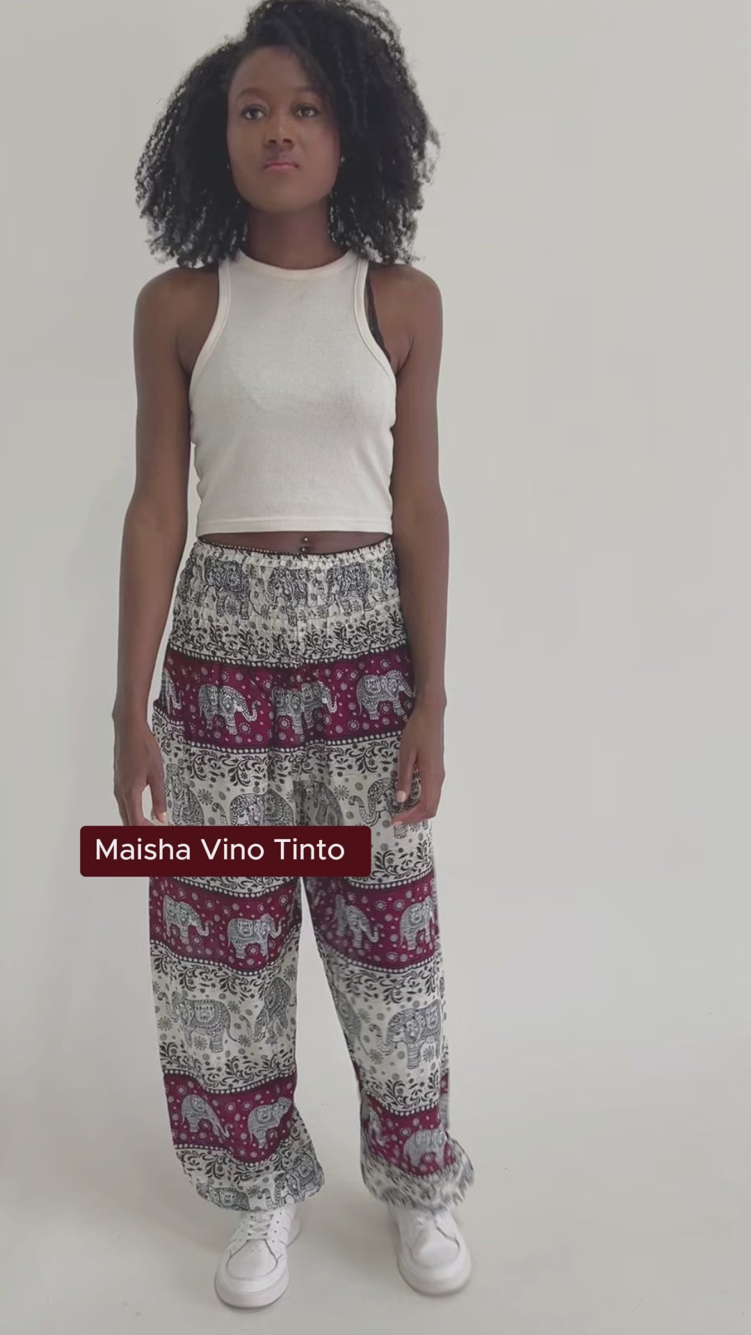 Pantalón Maisha Vino tinto