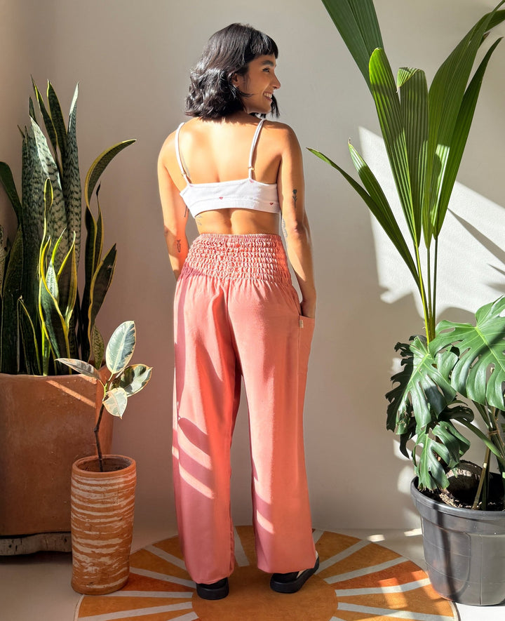 Vana Old Rose - Pantsforlove Pantalones anchos, pantalones yoga