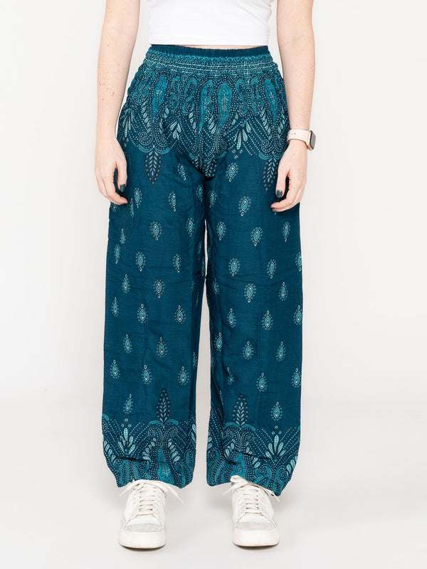 Pantalón Chaba Verde Azul
