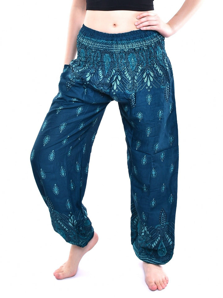 Chaba Verde Azul - Pantsforlove Pantalones anchos, pantalones yoga
