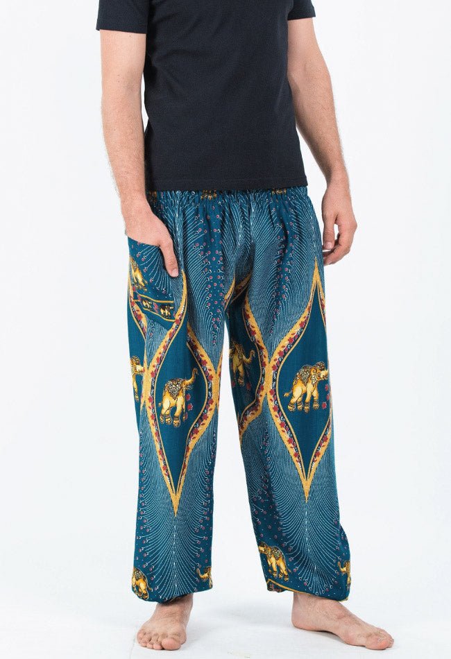 Japa Azul Menta - Pantsforlove Pantalones anchos, pantalones yoga