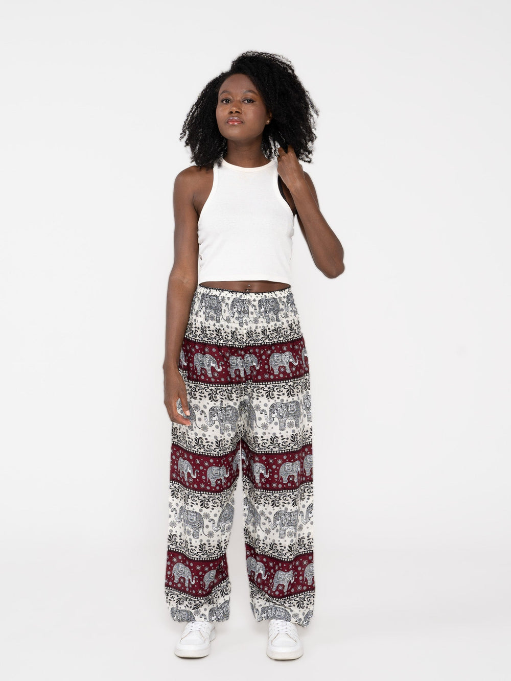 Maisha Vino tinto - Pantsforlove Pantalones anchos, pantalones yoga