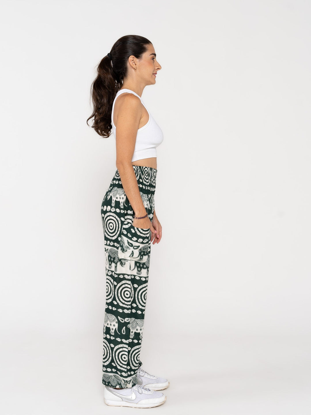 Padma Verde Oscuro - Pantsforlove Pantalones anchos, pantalones yoga